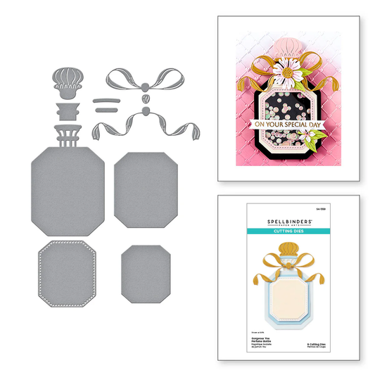 Spellbinders - Gorgeous You Perfume Bottle Die Set