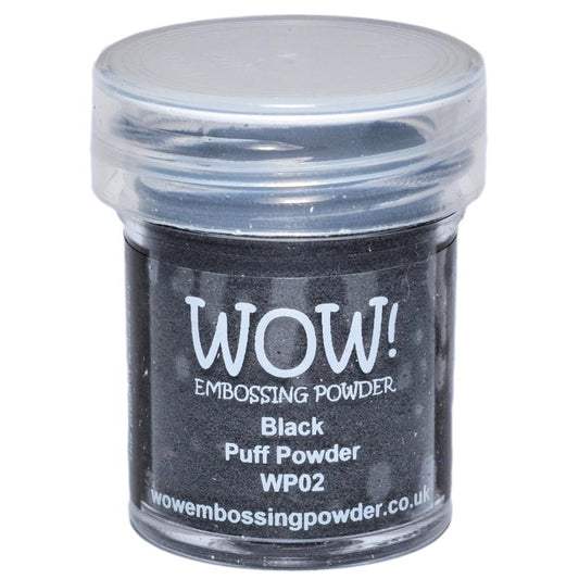 WOW! - Embossing Powder - Black Puff