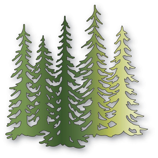 Memory Box - Evergreen Tree Stand Die