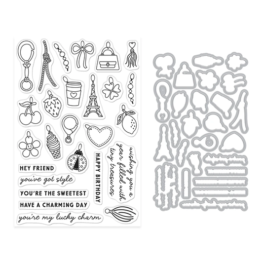 Hero Arts - Tiny Treasures Stamp & Die Bundle