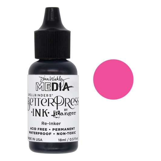 Spellbinders - BetterPress Re-inker - Stoked by Dina Wakley