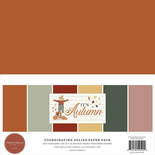 Carta Bella - It's Autumn - Solids Paper Pack