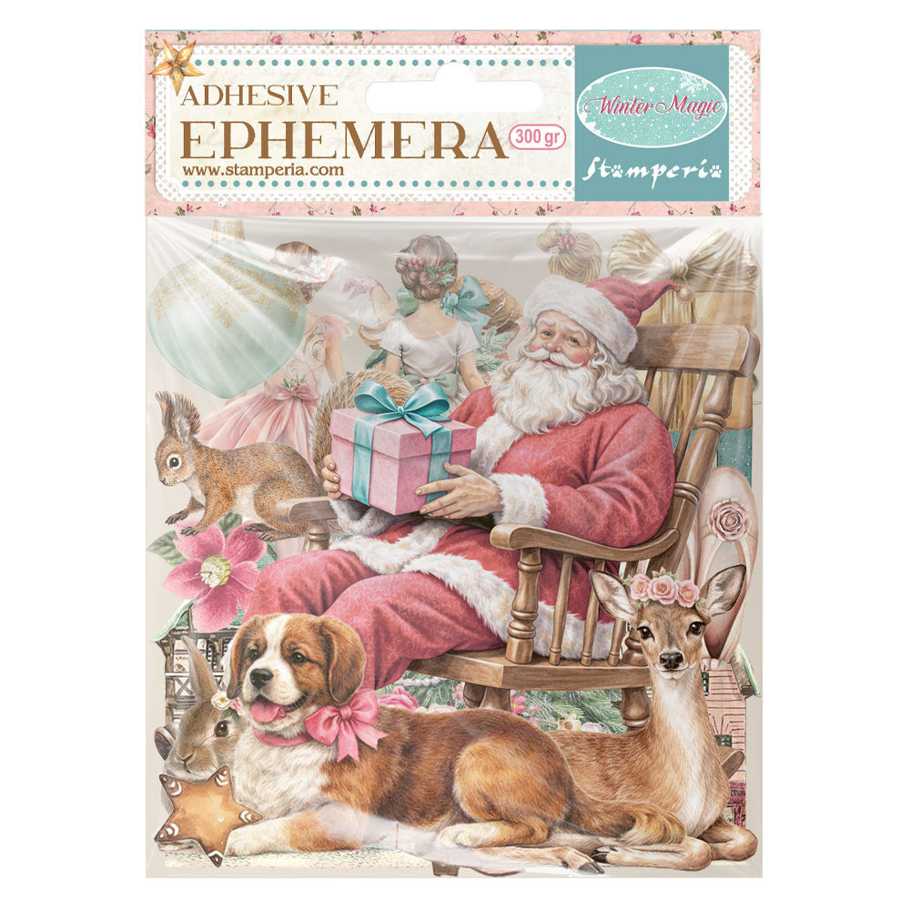 Stamperia - Winter Magic - Adhesive Ephemera