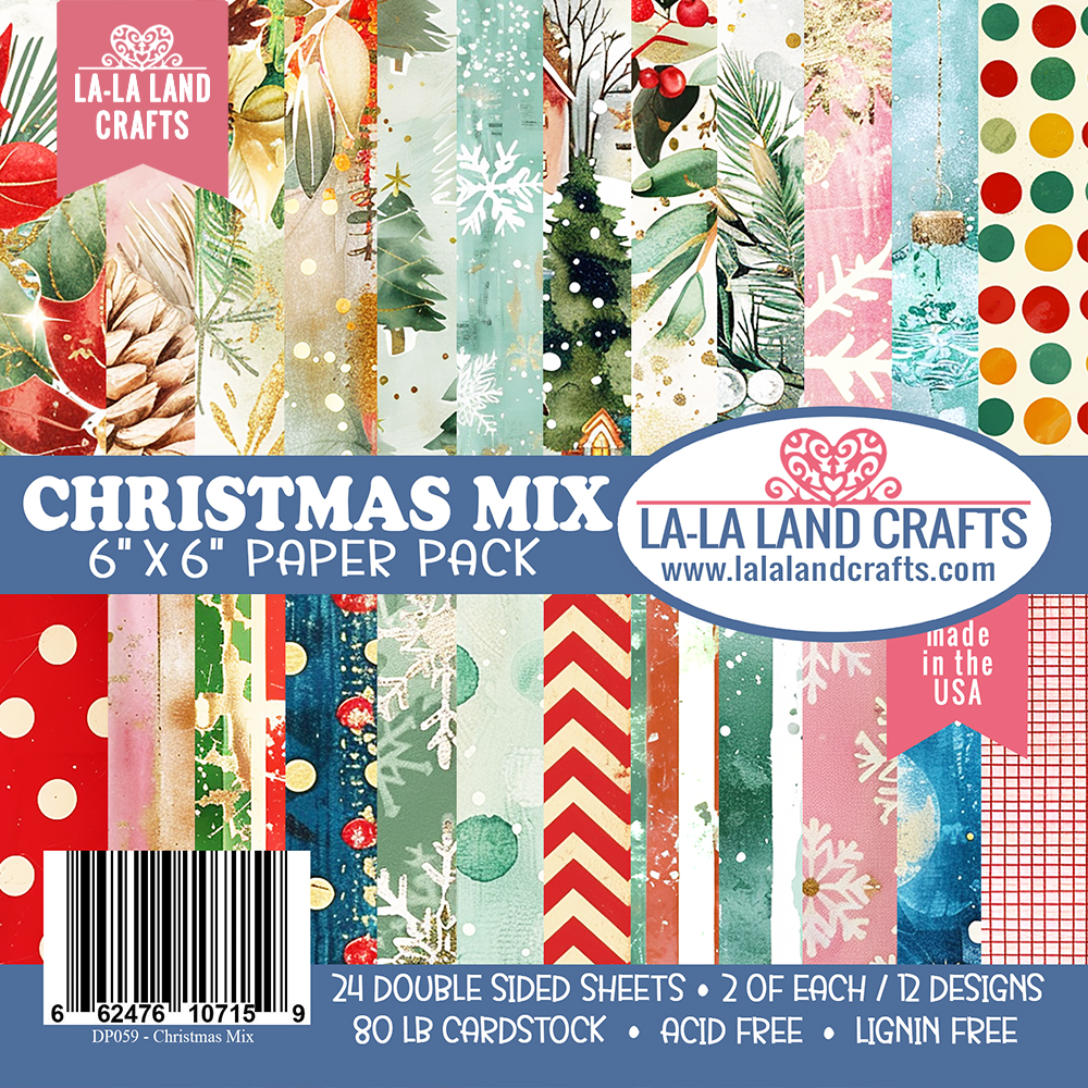 La-La Land Crafts - Christmas Mix Paper Pack
