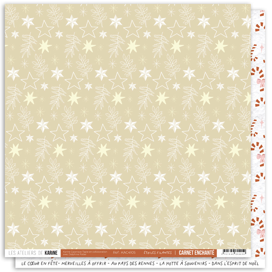 Les Ateliers de Karine - Carnet Enchante - Collection Pack