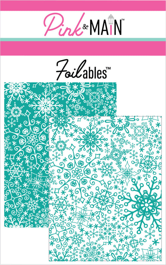Pink & Main - Snowy Days Foilables Panels