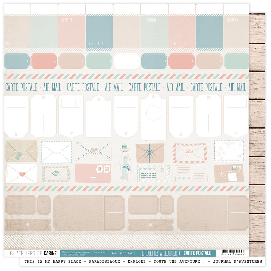 Les Ateliers de Karine - Carte Postale - Collection Pack