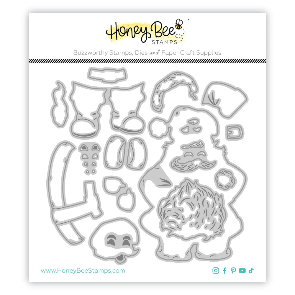 Honey Bee - Lovely Layers: Vintage Santa Die Set