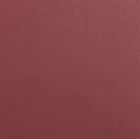 Encore Paper - Canvas Texture - Red Wine