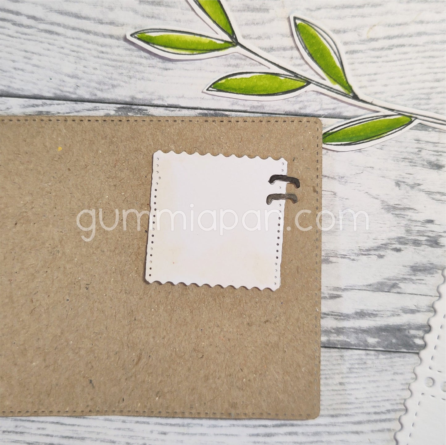 Gummiapan - Stapled Journaling Die