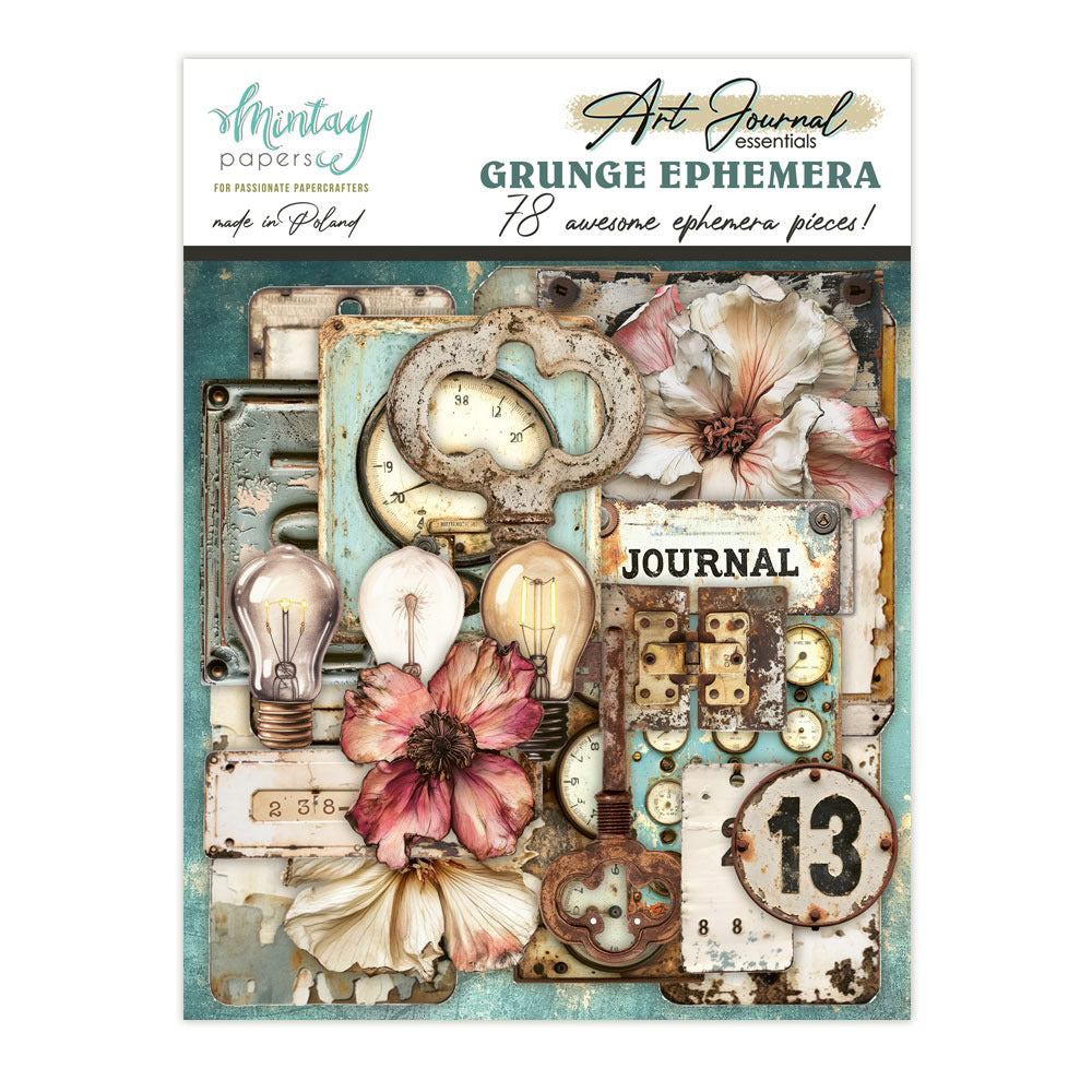 Mintay - Art Journal Essentials Ephemera - Grunge