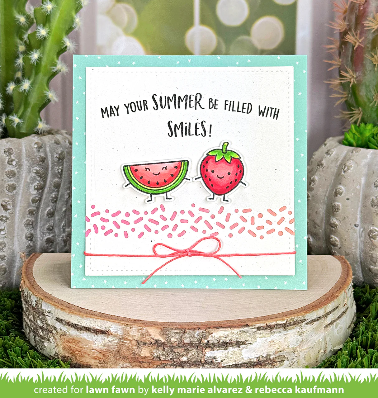 Lawn Fawn - Sprinkles Border Die Set