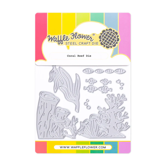 Waffle Flower - Coral Reef Die Set