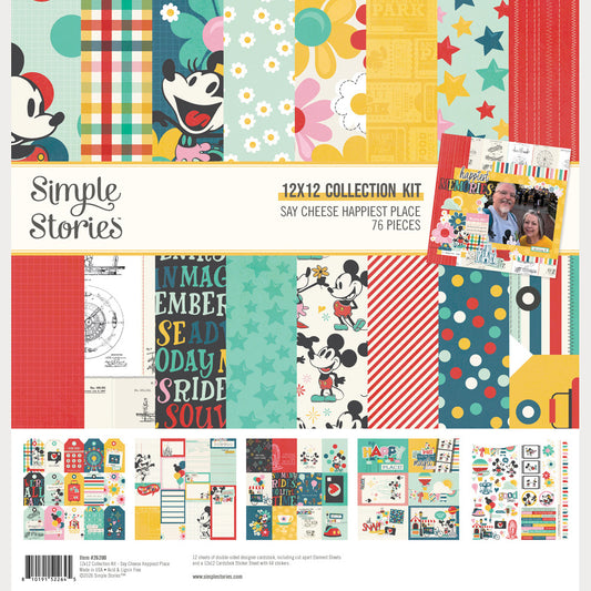Simple Stories - Say Cheese Happiest Place - Collection Kit
