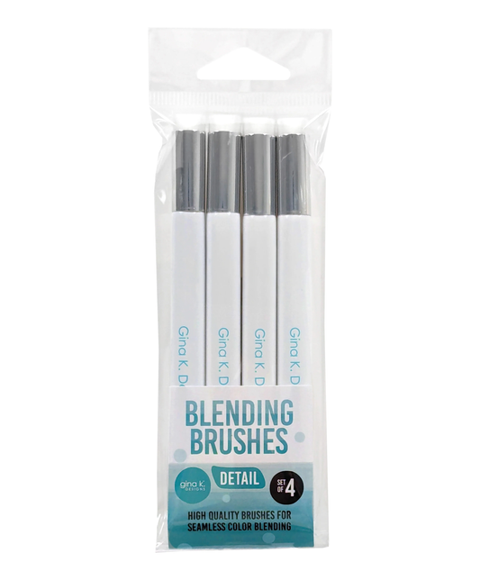 Gina K. - Detail Blending Brushes - Set of 4