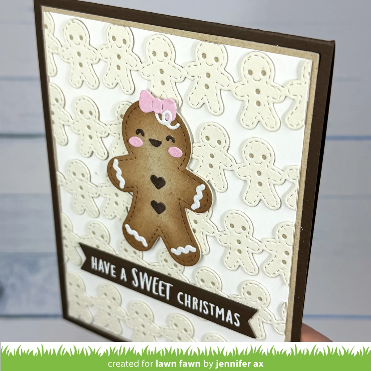 Lawn Fawn - Gingerbread Border Die Set