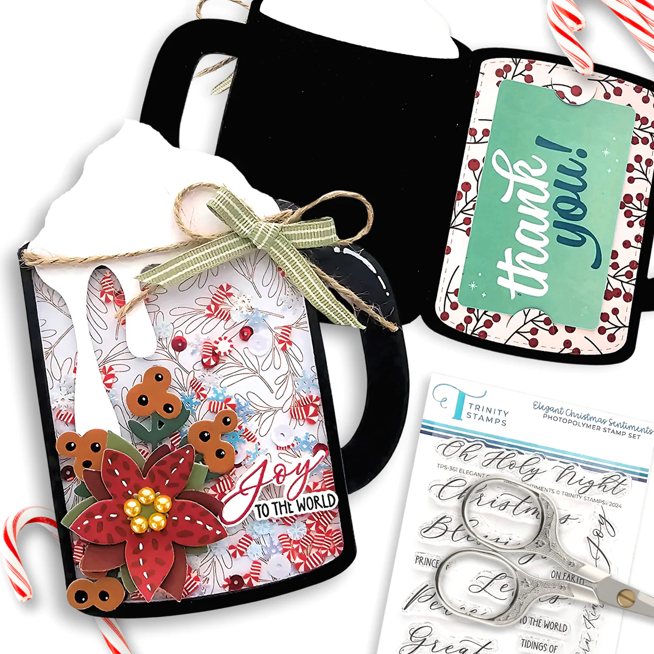 Trinity - Cocoa Mug Card Add-On Die Set