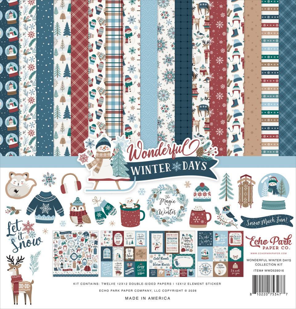 Echo Park - Wonderful Winter Days - Collection Kit