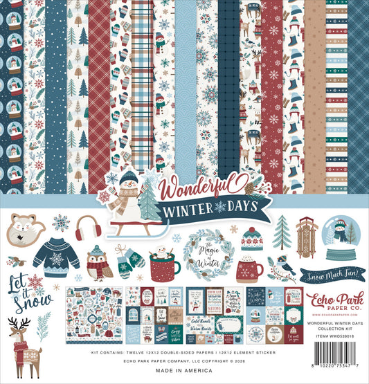 Echo Park - Wonderful Winter Days - Collection Kit