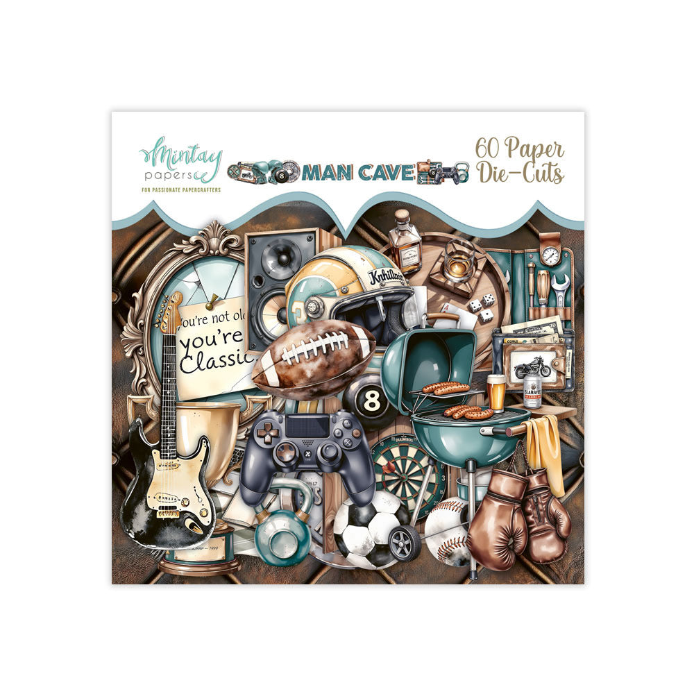 Mintay - Man Cave - Paper Die-Cuts
