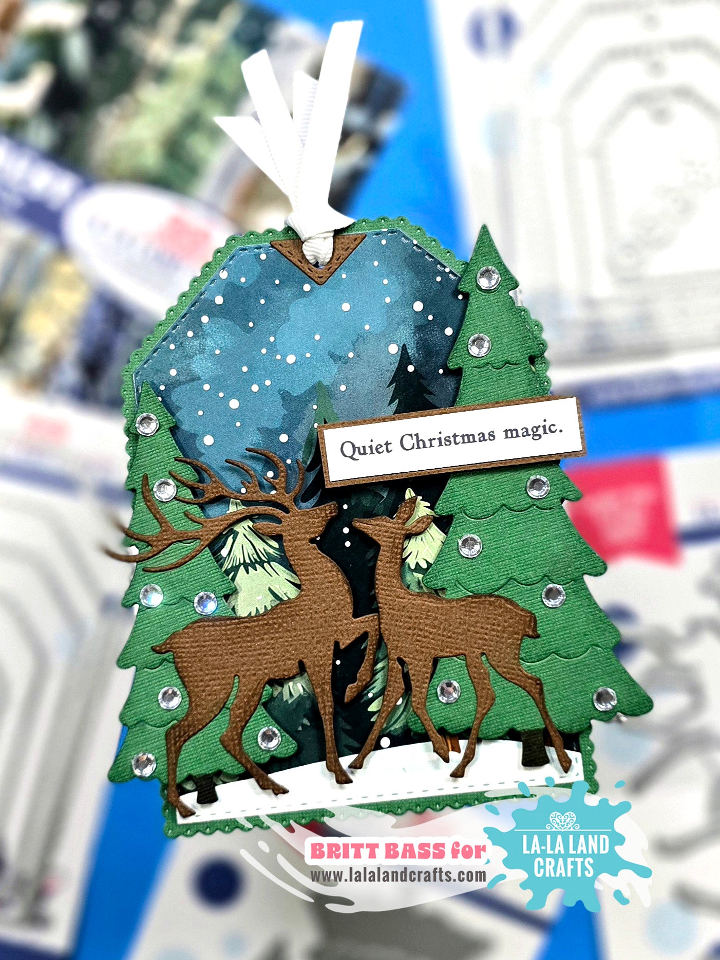 La-La Land Crafts - Tall Christmas Trees Die Set