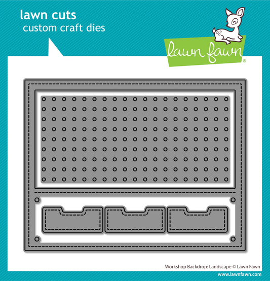 Lawn Fawn - Workshop Backdrop: Landscape Die