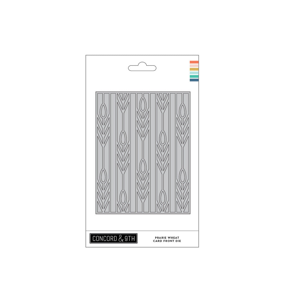Concord & 9th - Prairie Wheat Card Front Die