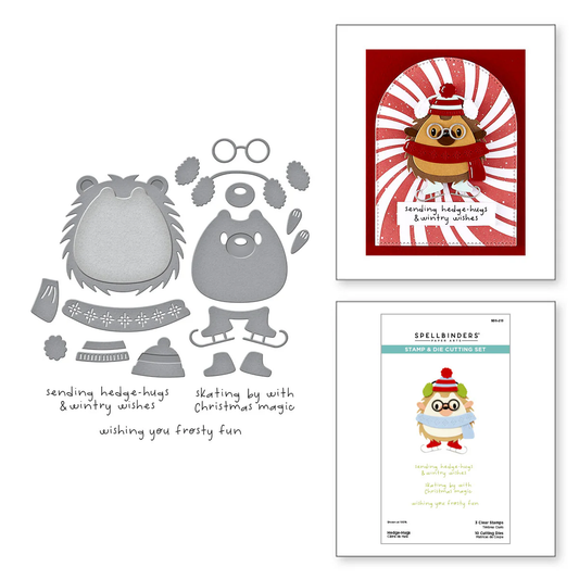 Spellbinders - Hedge-Hugs Stamp & Die Bundle