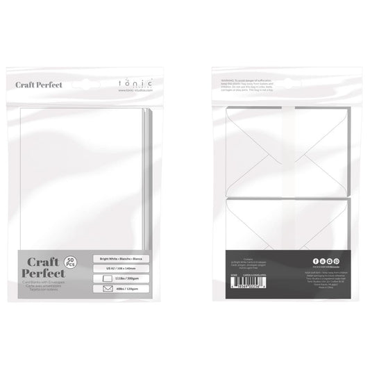 Craft Perfect - A2 Card Blanks - 50pk