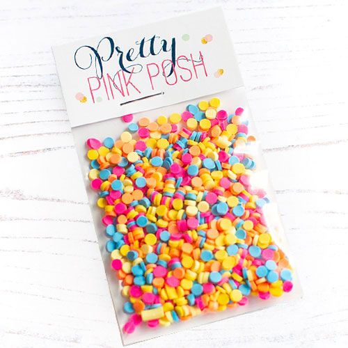 Pretty Pink Posh - Clay Confetti - Summertime