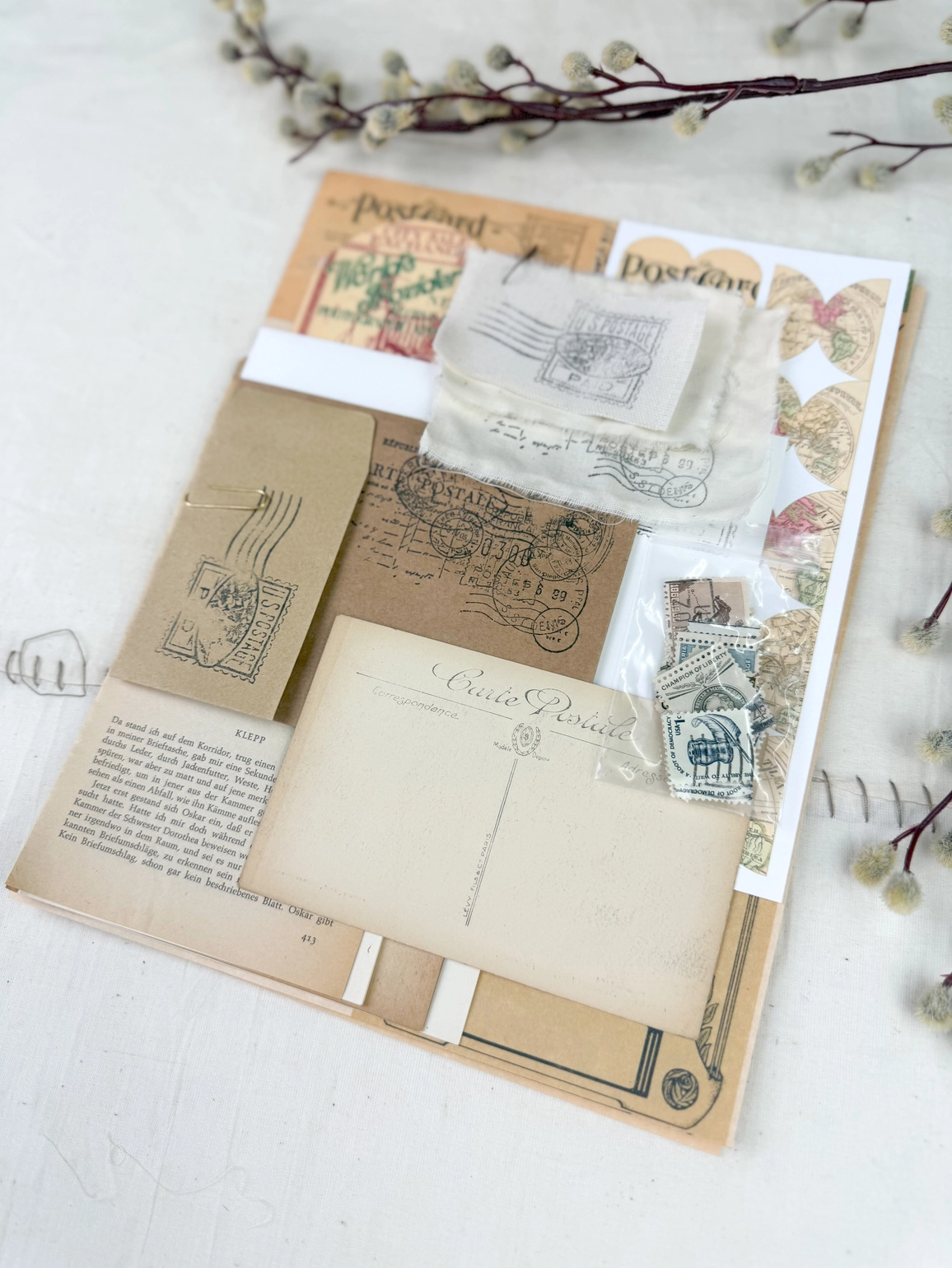 A House of Books - Travel Ephemera Kit