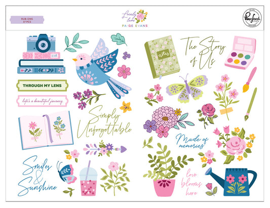 Pinkfresh - Lovely Lane - Rub-Ons