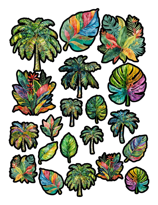 Simply Stated - Tropical Paradise - Foliage Ephemera