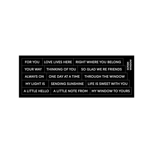 Waffle Flower - Subsentiments - Window
