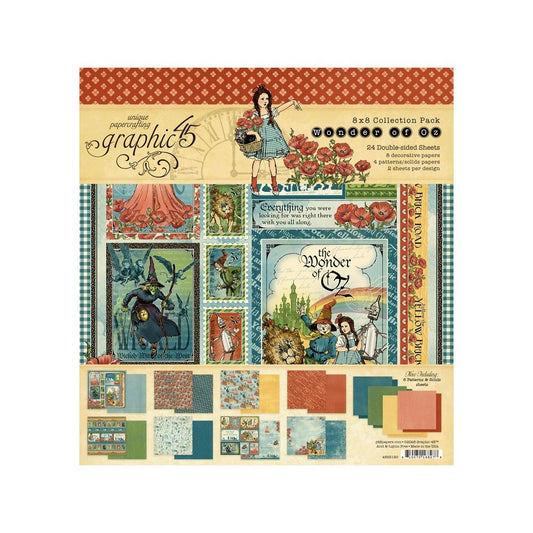 Graphic 45 - Wonder of Oz - 8x8 Collection Pack