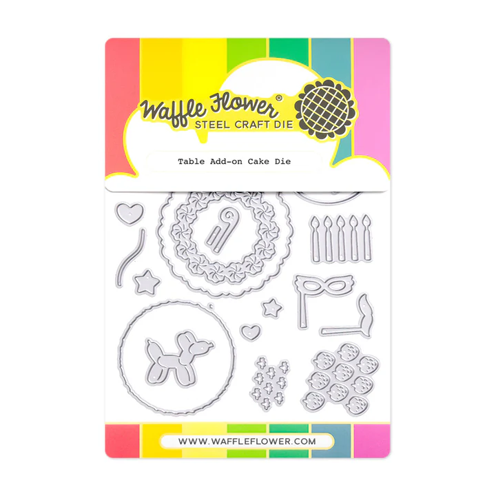 Waffle Flower - Table Add-on Cake Die Set