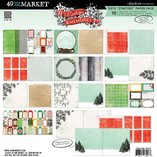 49 and Market - Mistletoe & Memories - Starters Collection Pack