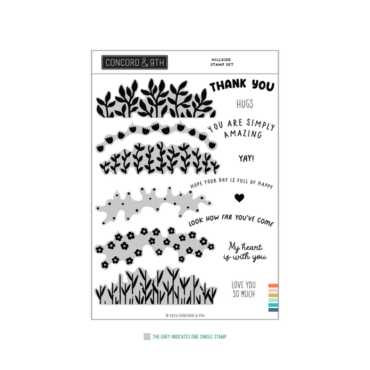 Concord & 9th - Hillside Stamp & Die Bundle