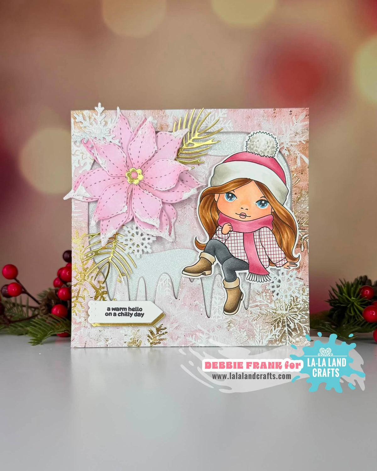 La-La Land Crafts - Winter Marci Stamp Set