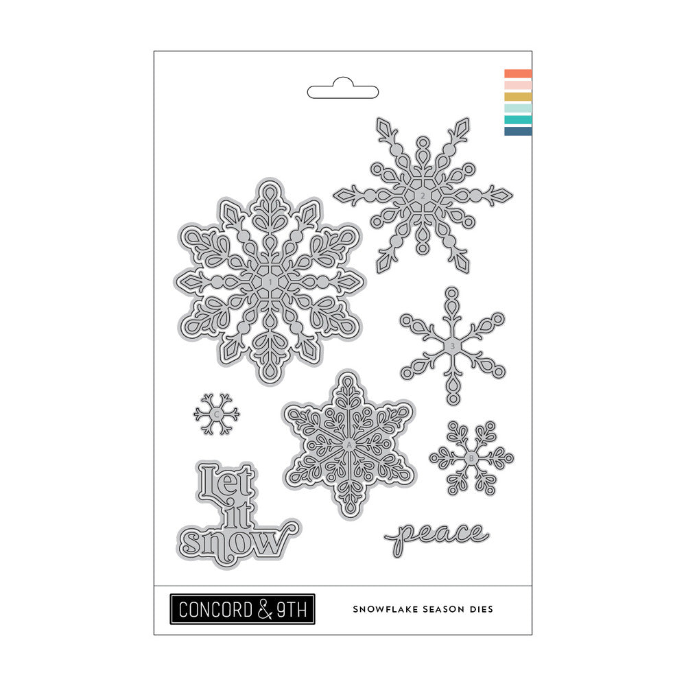Concord & 9th - Snowflake Season Die Set