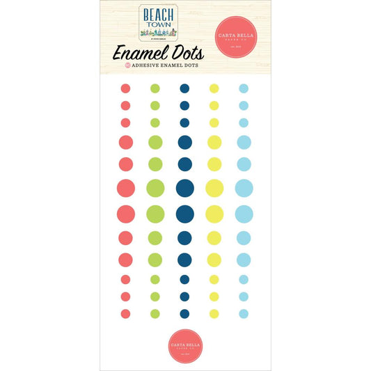 Carta Bella - Beach Town - Enamel Dots