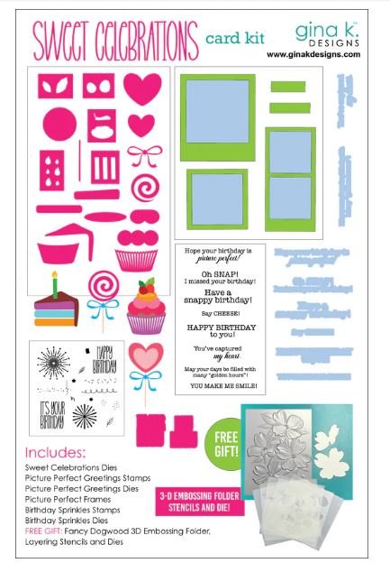 ***PRE-ORDER*** Gina K. - Sweet Celebrations Kit