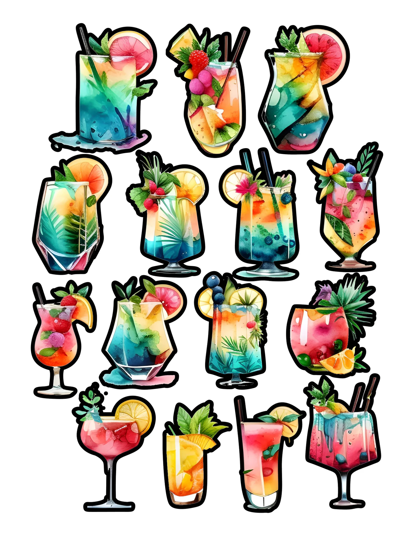 Simply Stated - Tropical Paradise - Drinks Ephemera