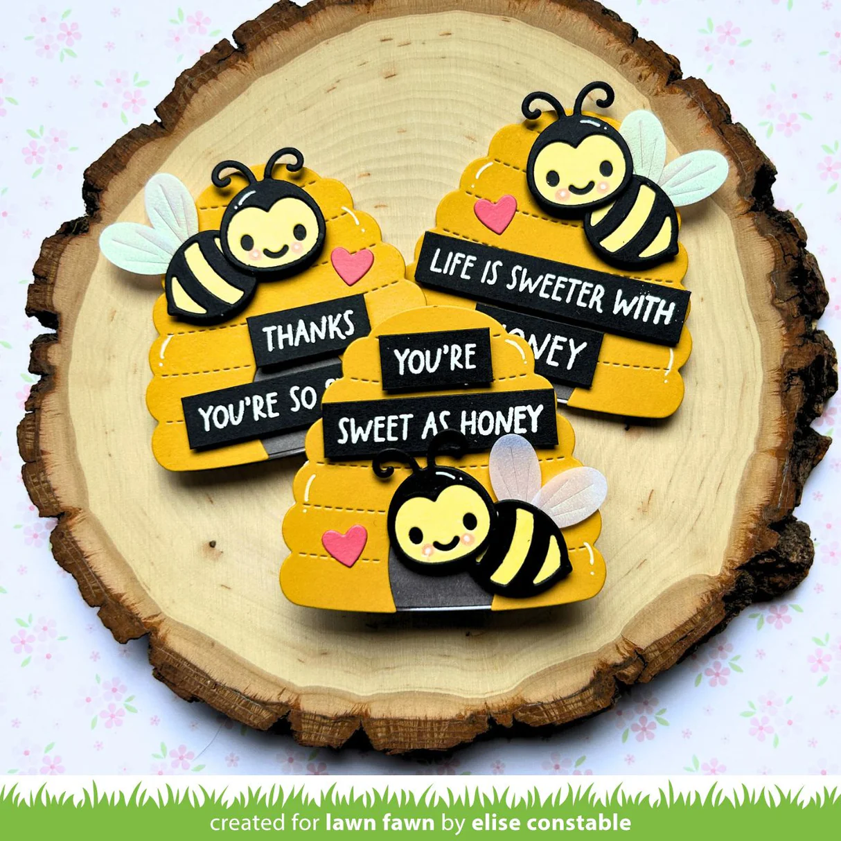 Lawn Fawn - Build-A-Bee Die Set