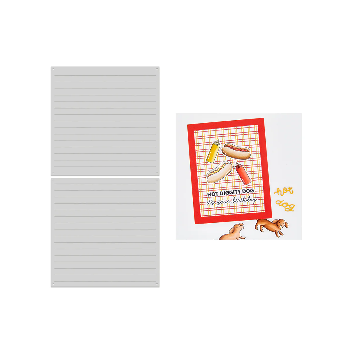 Hero Arts - Cookout Layering Stencil Set