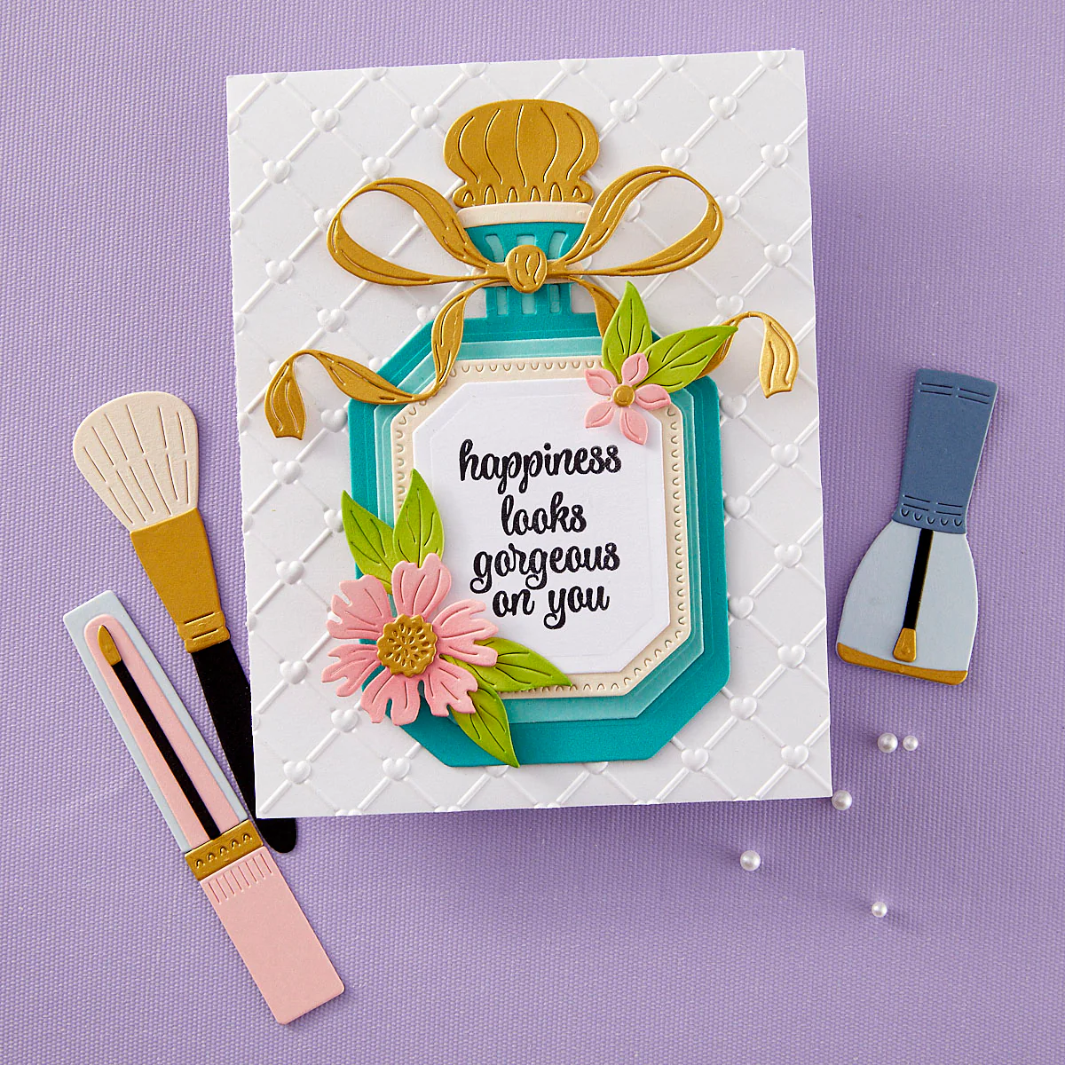 Spellbinders - Gorgeous You Perfume Bottle Die Set