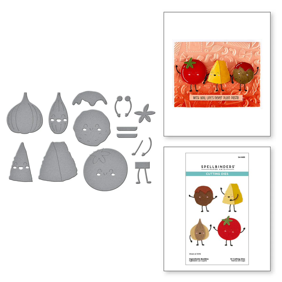 Spellbinders - Ingredients Buddies Die Set