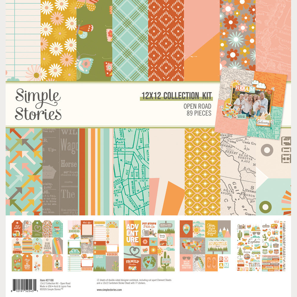 Simple Stories - Open Road - Collection Kit