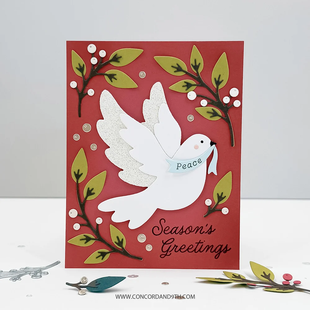 Concord & 9th - Peaceful Dove Stamp & Die Bundle