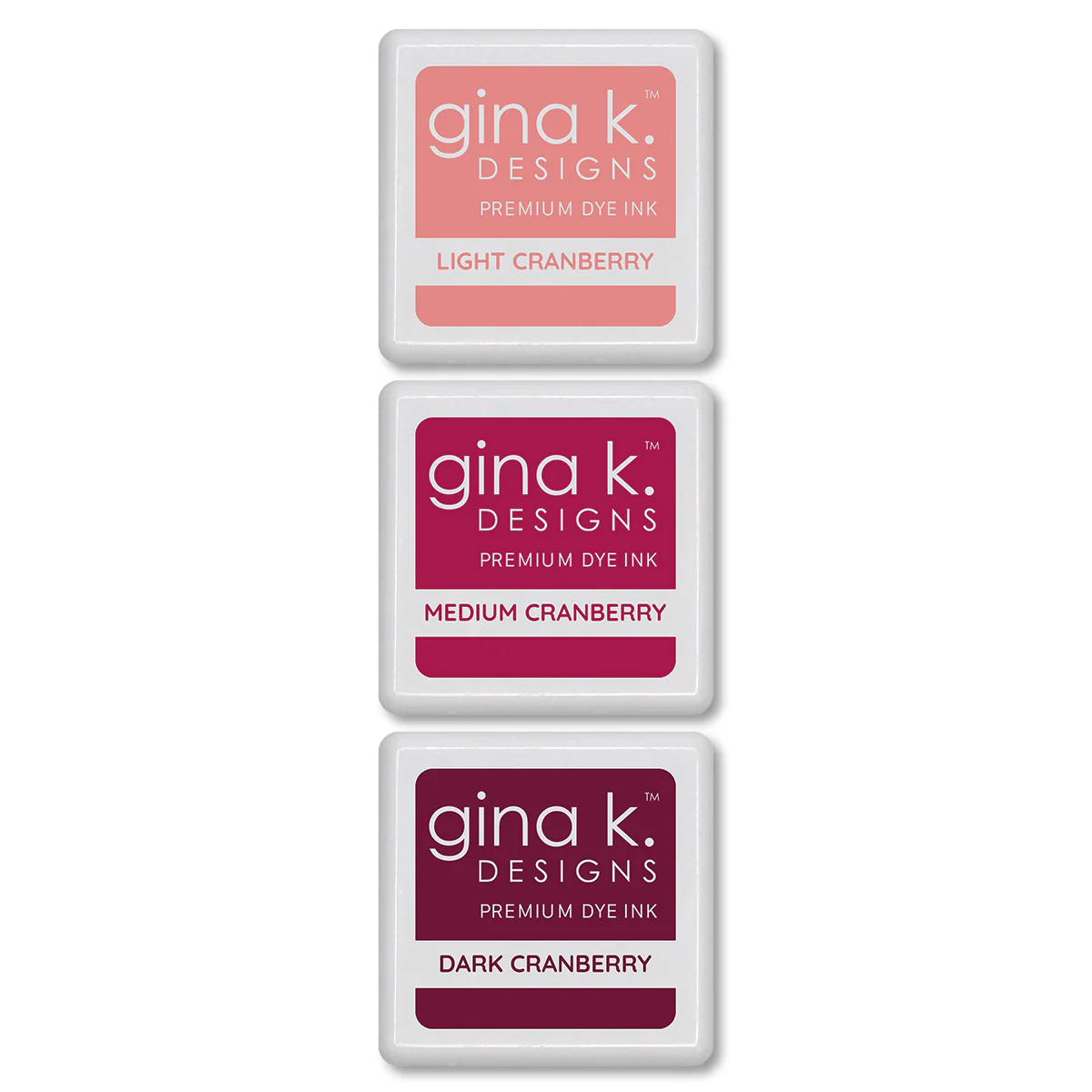 Gina K. - Ink Cube Set - Cranberry
